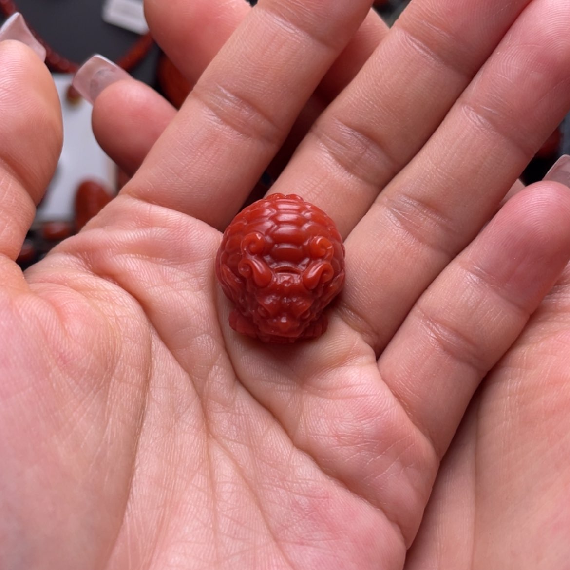 【闪购商品】南红玛瑙龙龟未镶嵌用****1