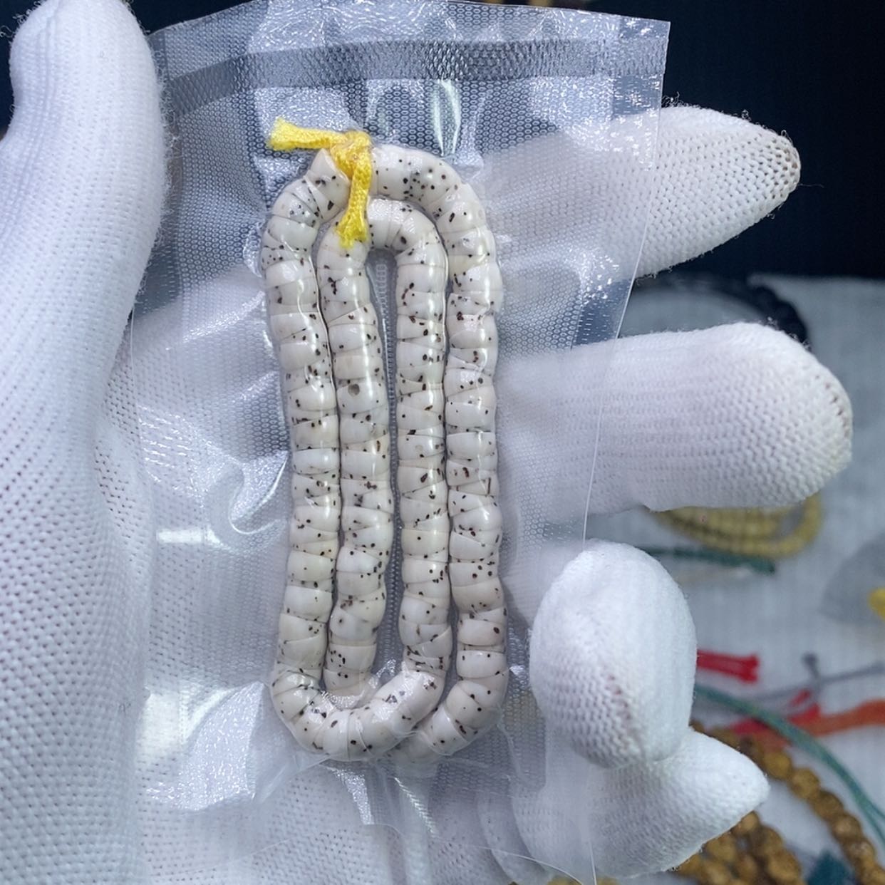 【闪购商品】星月菩提手串?*堡卡6骨瓷白大肠