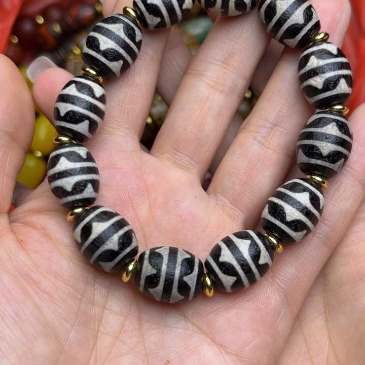 玛瑙/玉髓未镶嵌手链