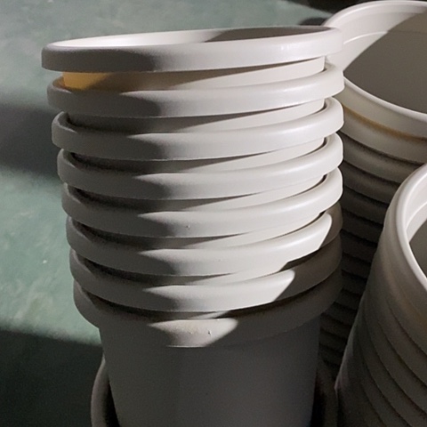 树脂微瑕3号10个无托灰白