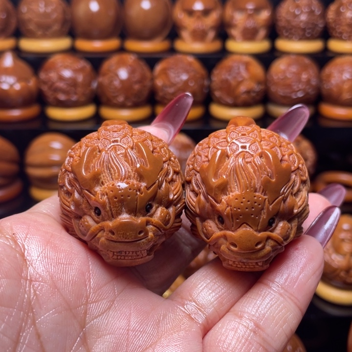 橄榄核把件橄榄雕刻