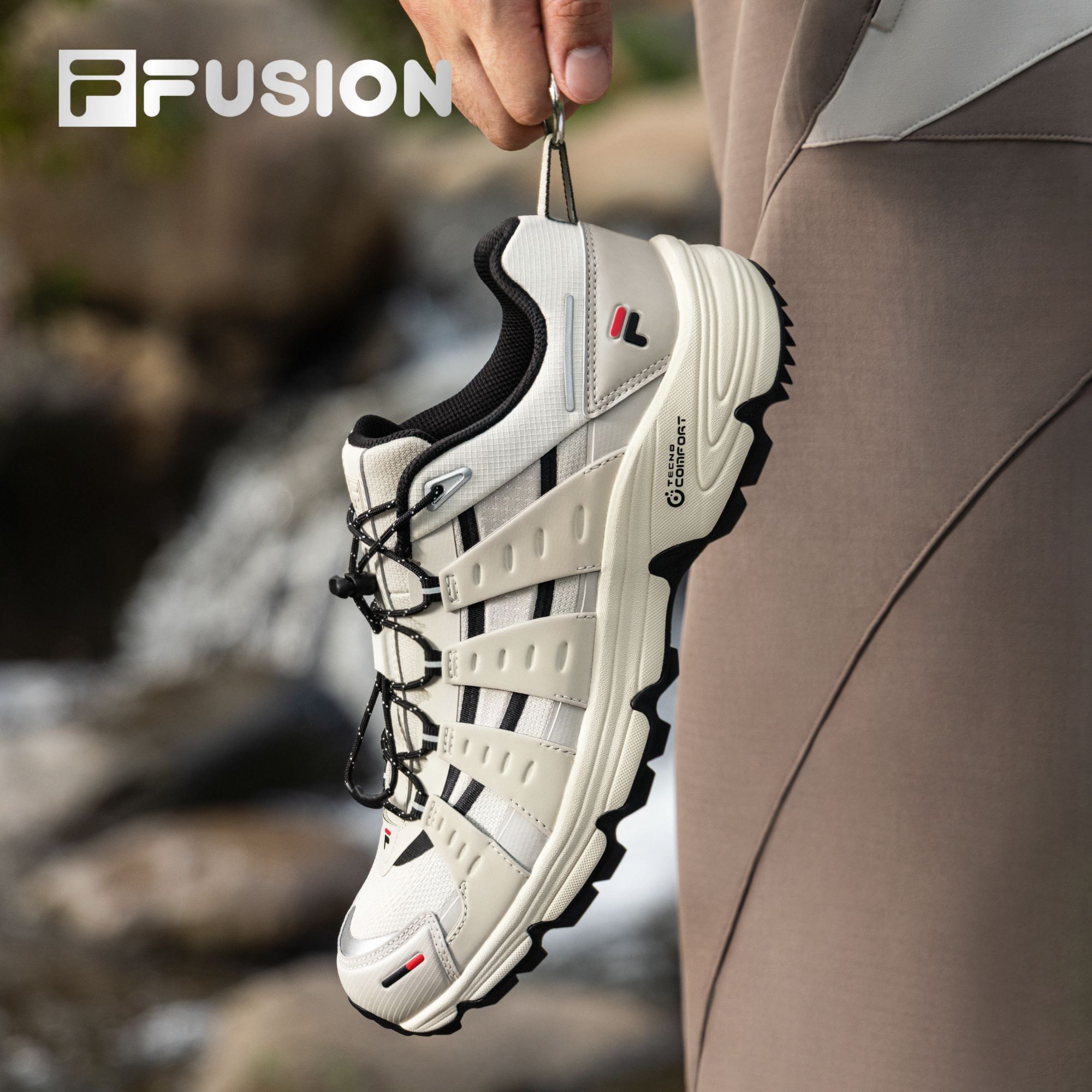 【COMO跌破底价】FILA斐乐冬款正品男款百搭轻便机能潮鞋T12M541532