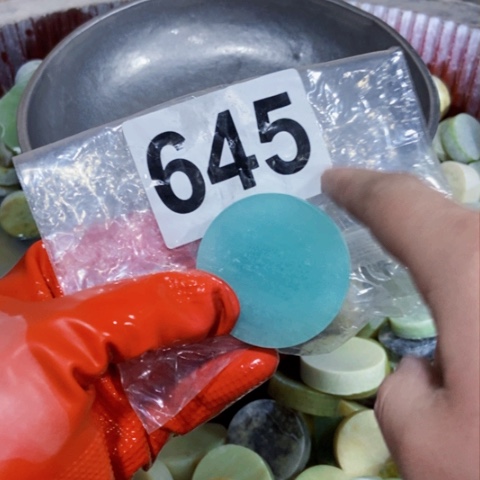 【闪购商品】蛇纹石玉珠宝半成品未镶嵌