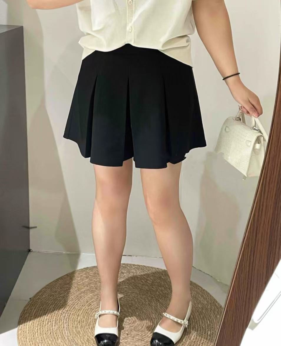 蔻蔻大码胖妹妹女装短裤裙