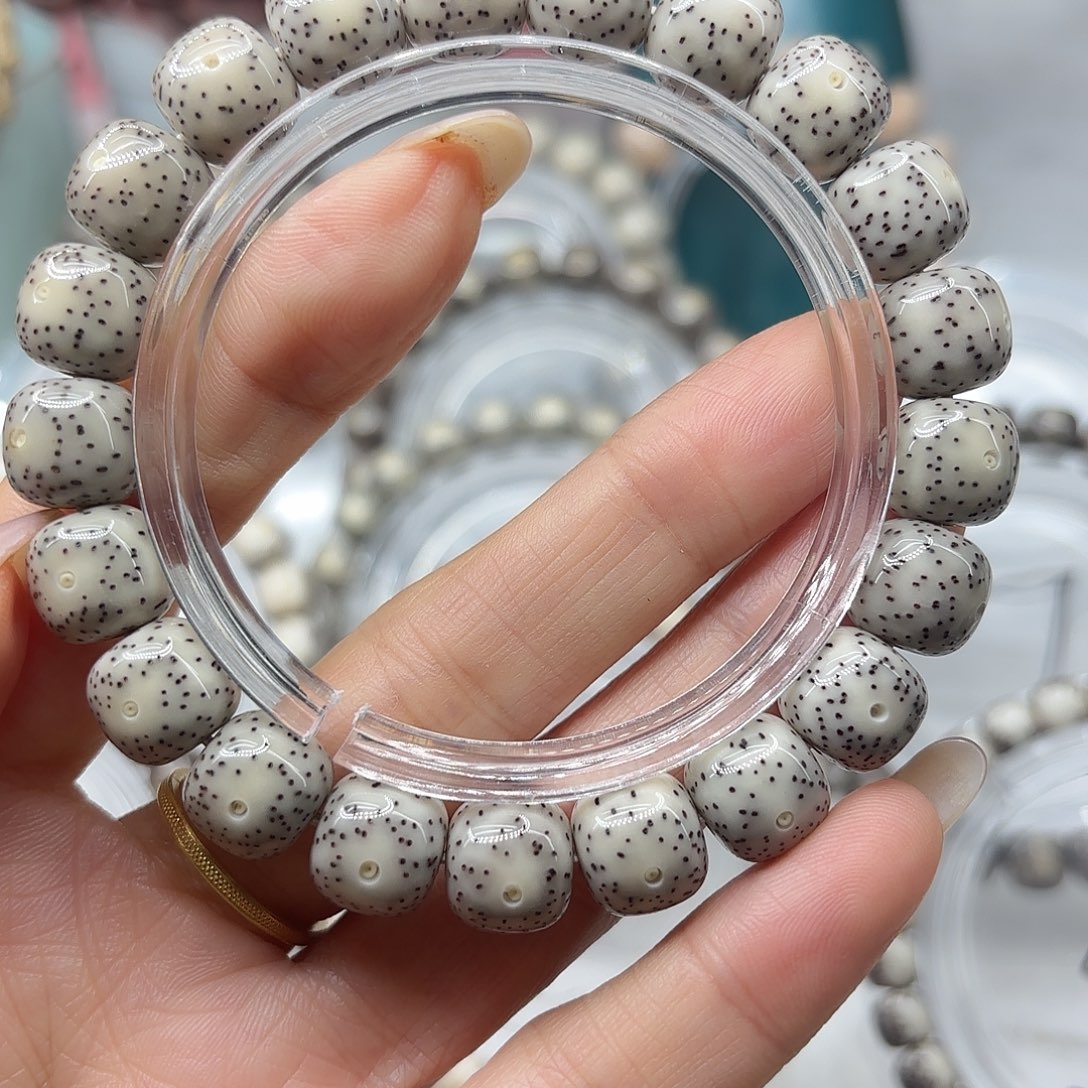 蓝***子星月菩提手串月朗星稀