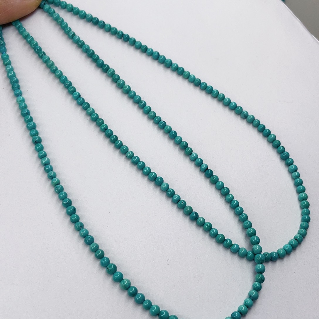 绿松石未镶嵌颈饰