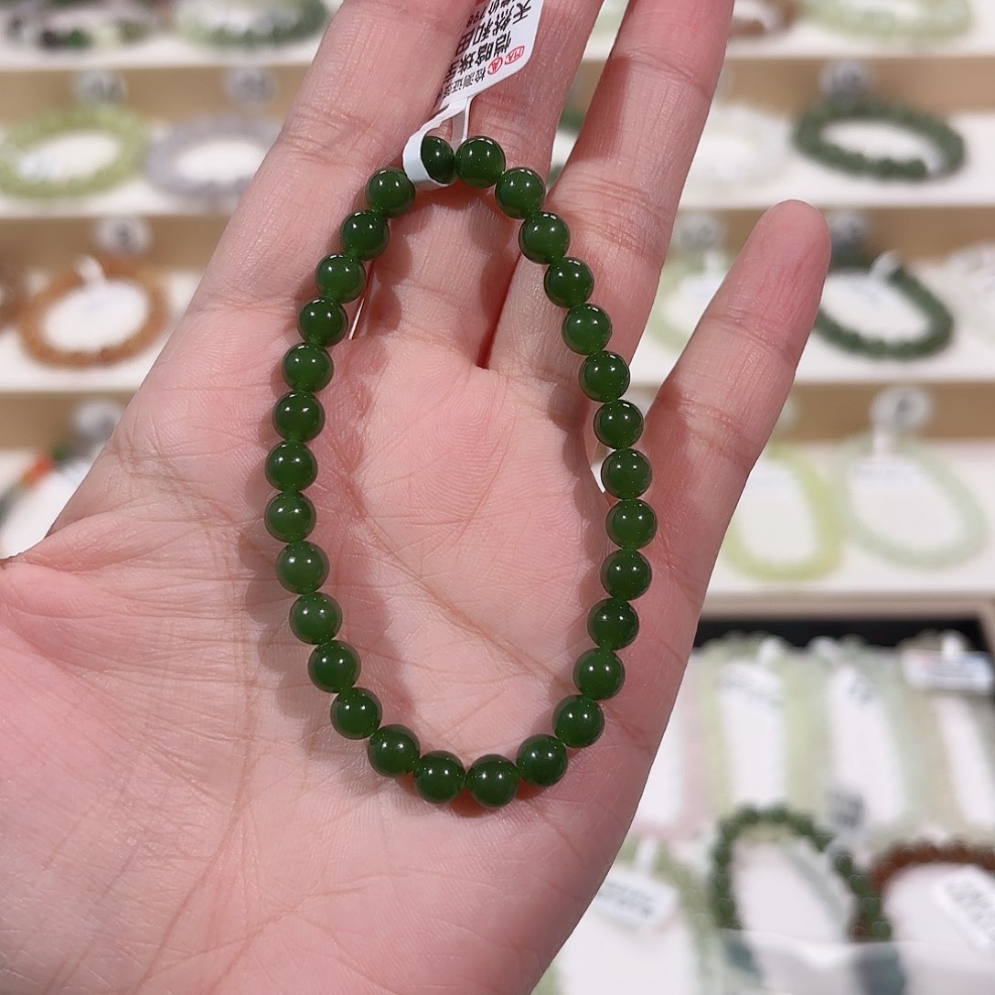 和田玉手链未镶嵌群*a