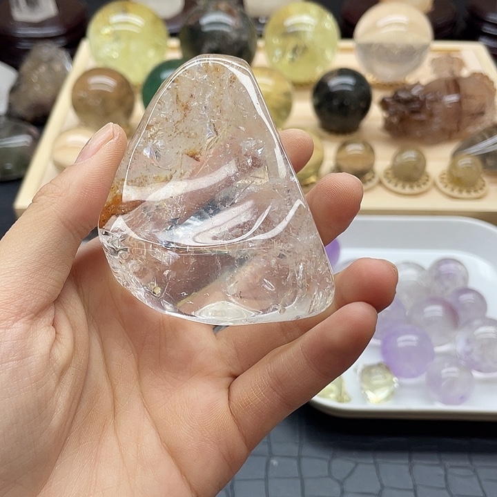 水晶珠宝半成品未镶嵌149水晶石