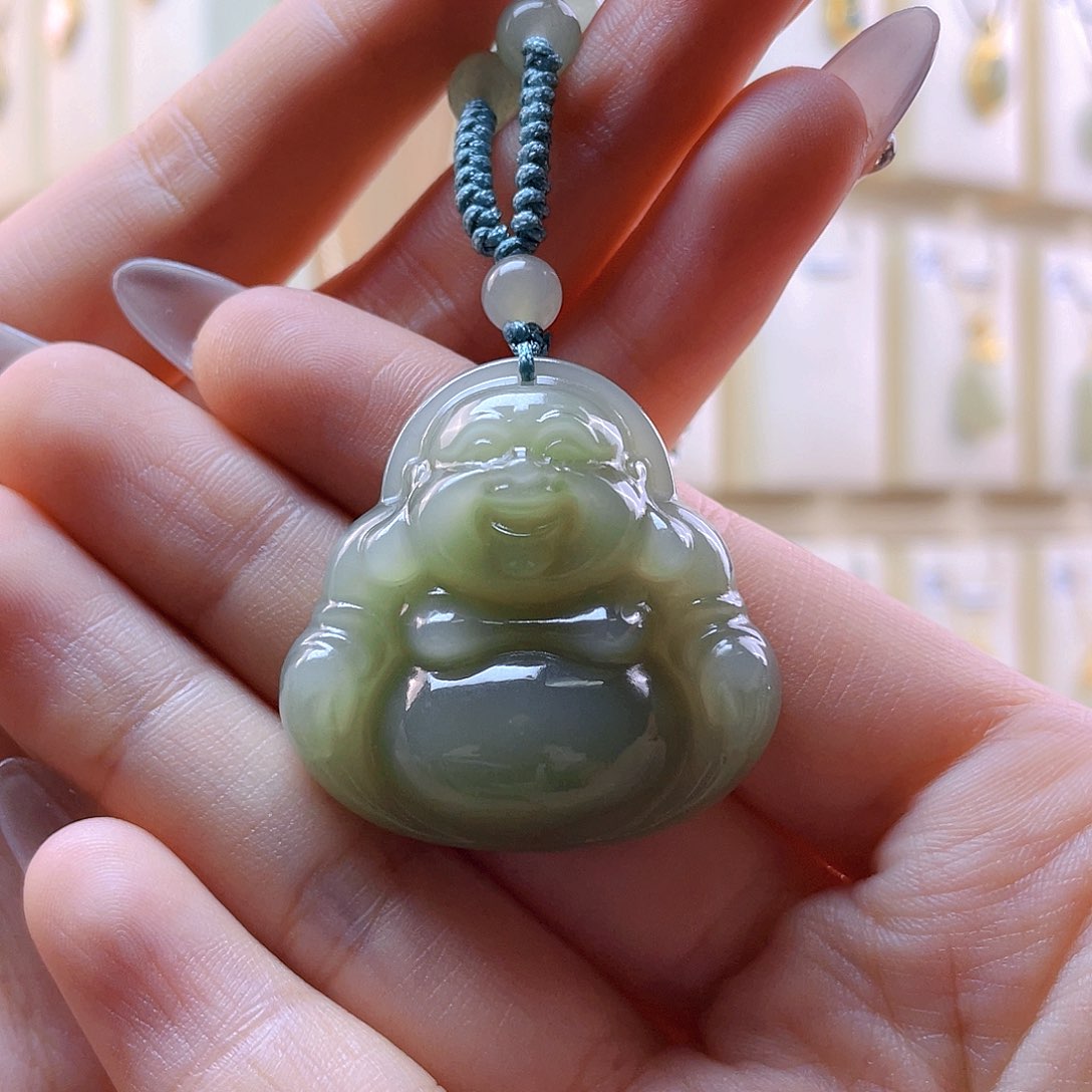 和田玉吊坠(赠链)未镶嵌香****腿