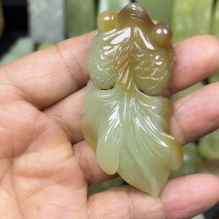 和田玉（糖玉）未镶嵌颈饰