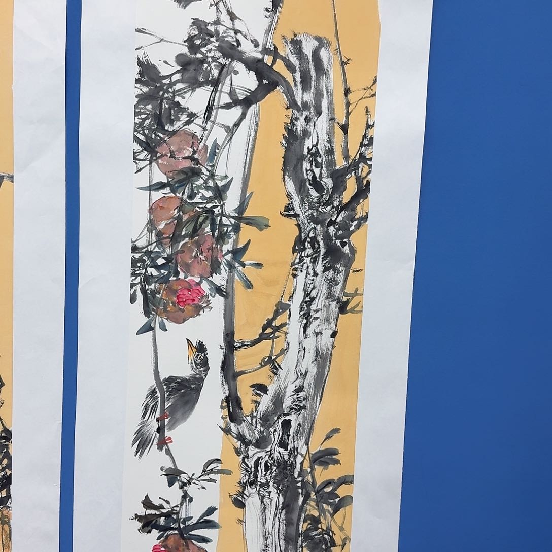 国画多次参加国内外重大