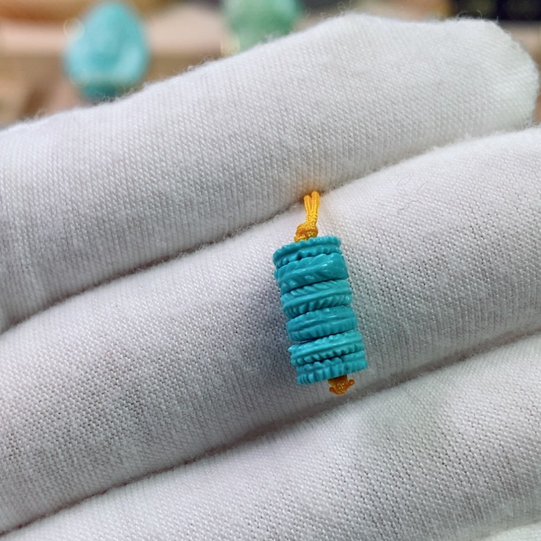 a****绿松石未镶嵌珠宝奇石