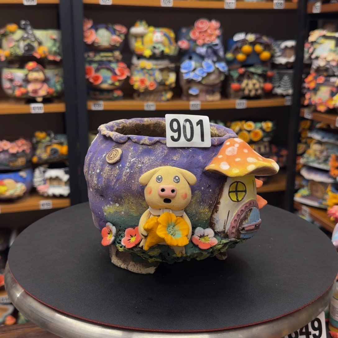 【闪购商品】粗陶手捏