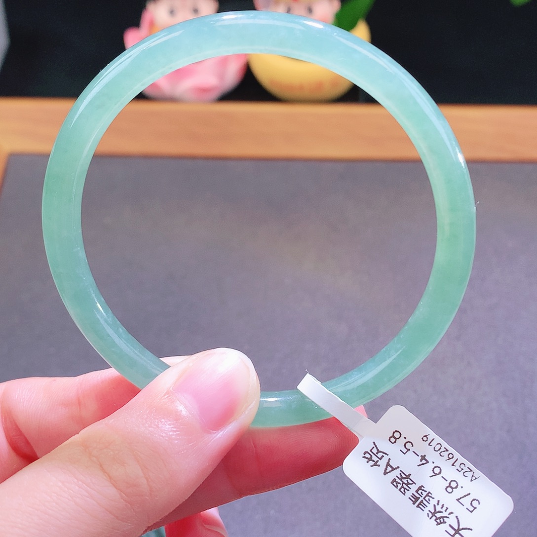 翡翠未镶嵌手镯天然翡翠