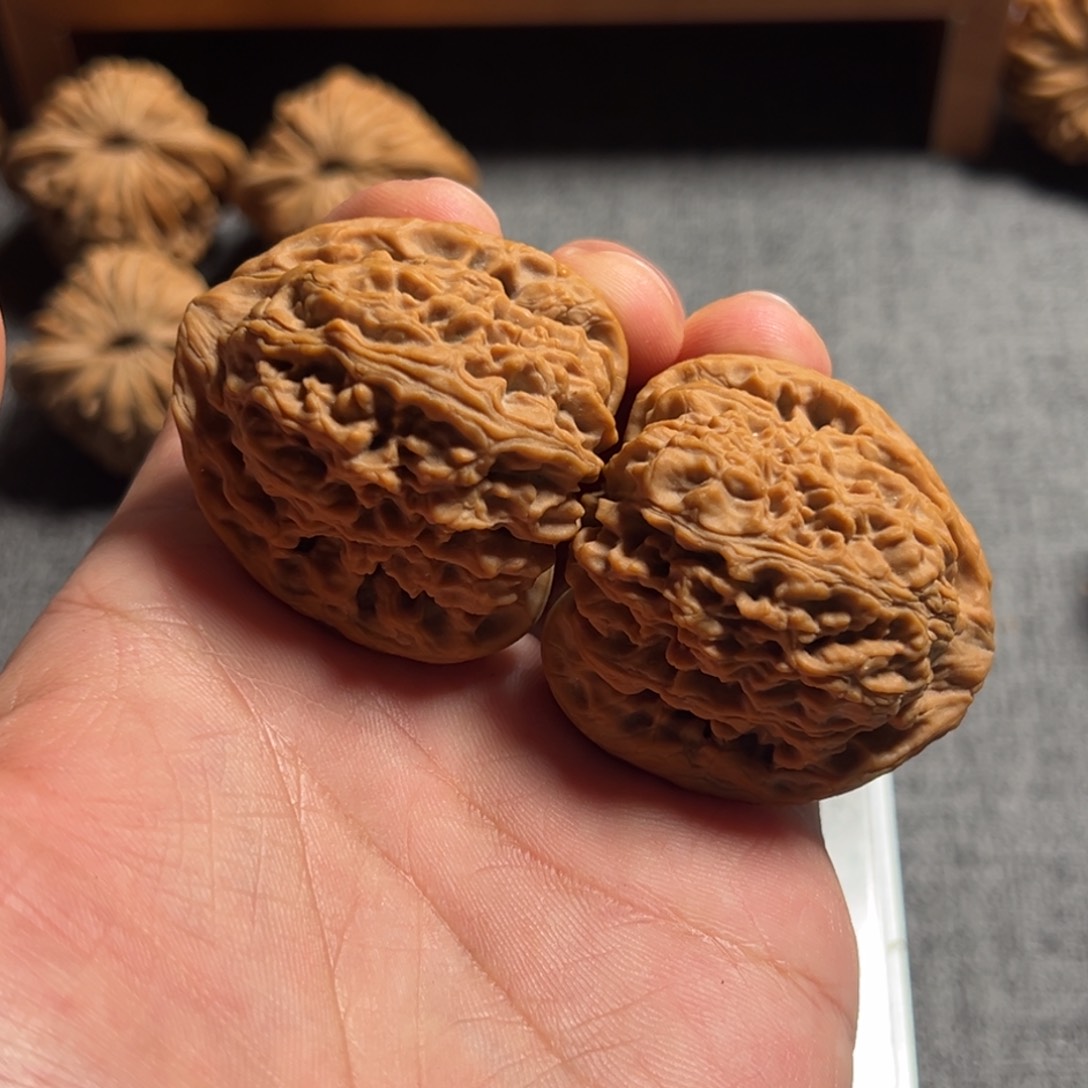 文玩核桃把件汪*淘40南疆