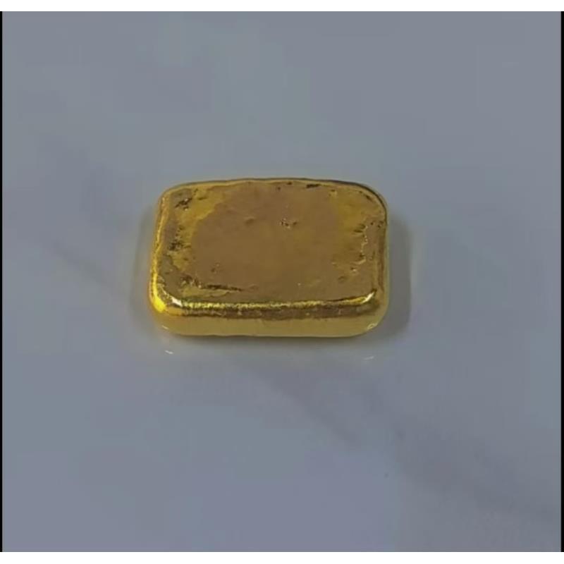 实心小方块摆件 刻字9 金灿灿