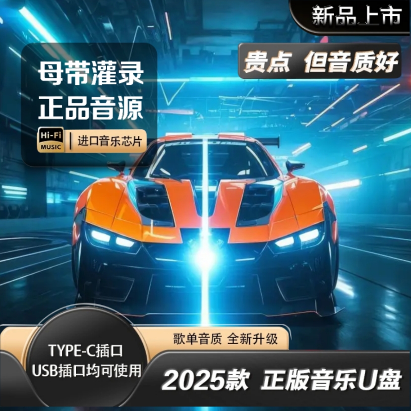【2025全新】无损柏林之声车载音乐U盘 精选流行火爆歌曲  无损音质