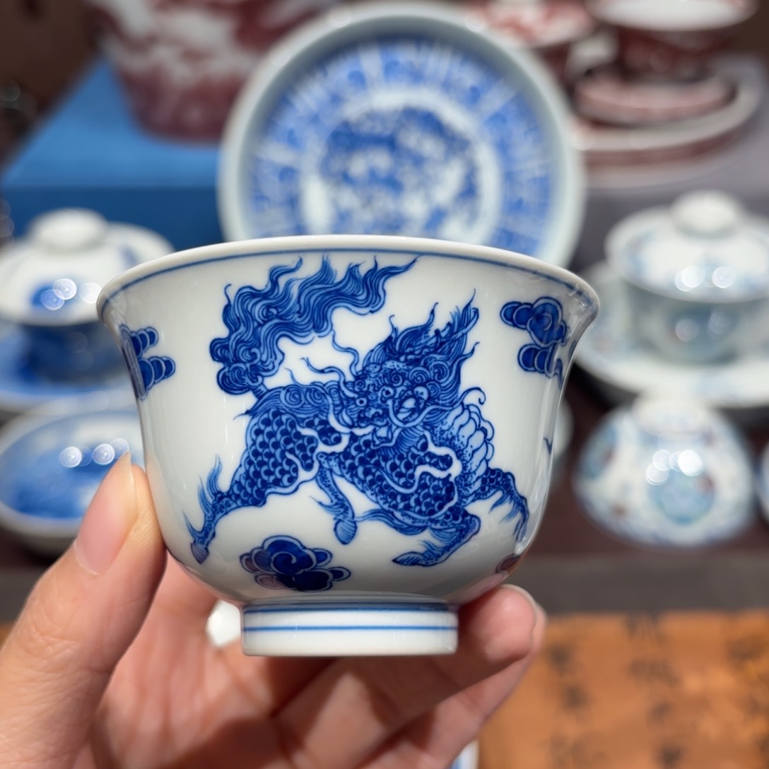 瓷片景德镇纯手工手绘