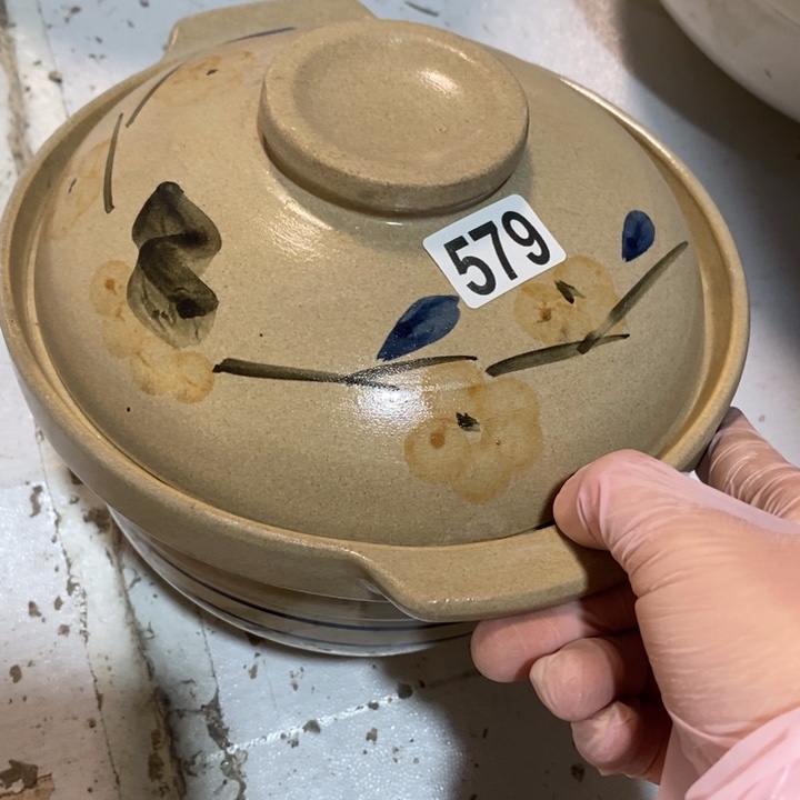 大***界瓷片磁州窑砂锅微瑕疵