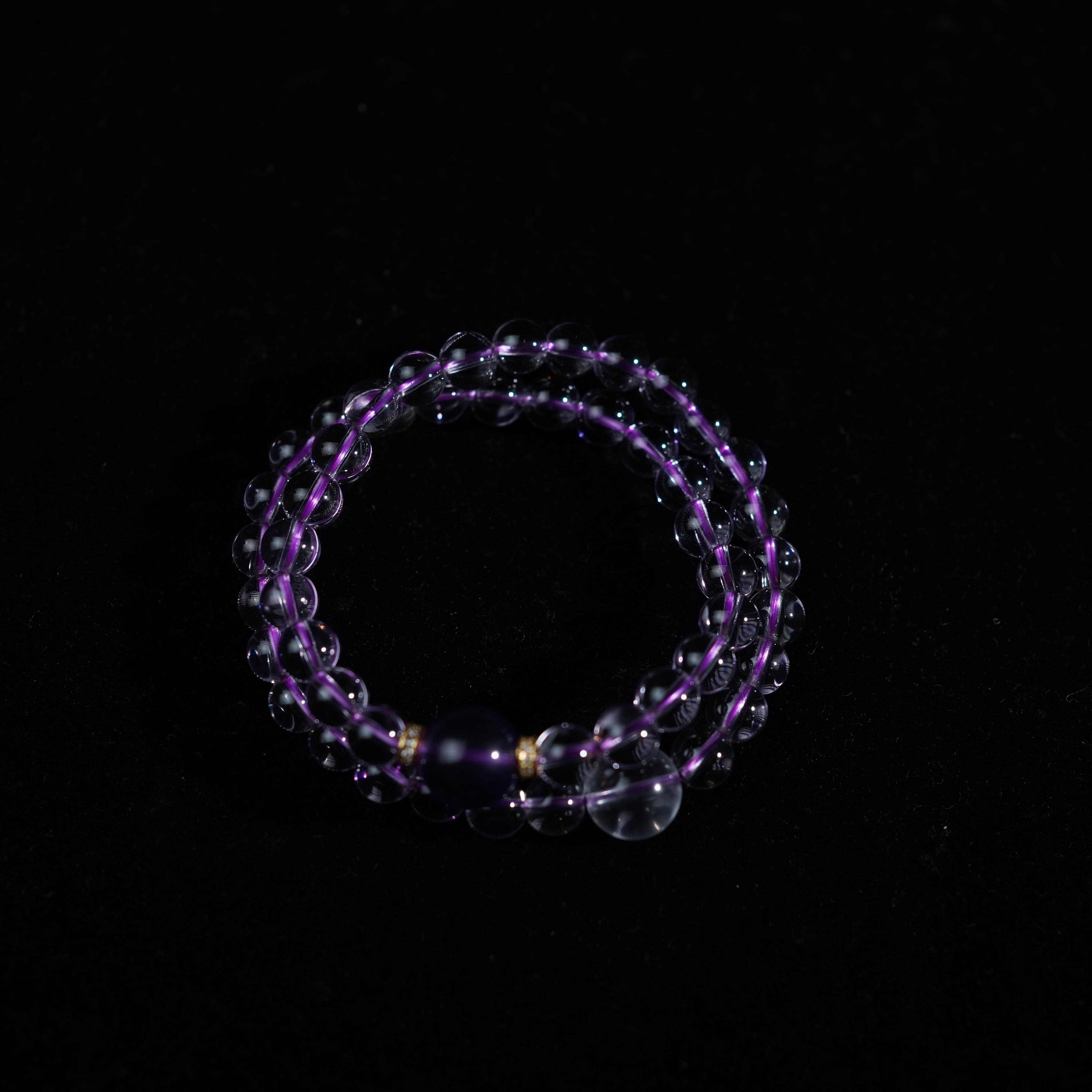 【佩洁】水晶*双圈*手串