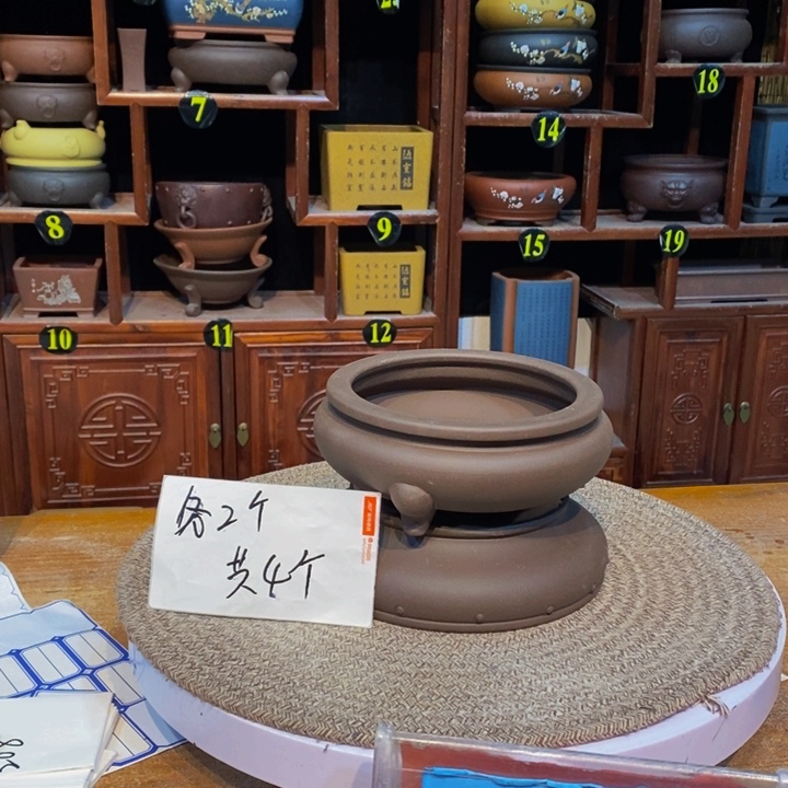 紫砂花盆紫砂艺术