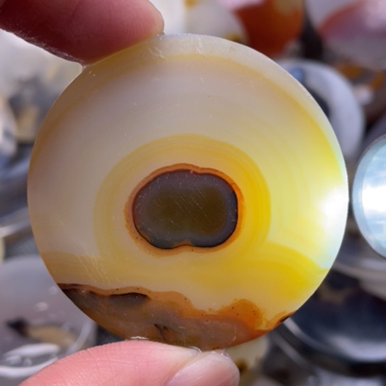 玛瑙/玉髓吊坠(不含链)未镶嵌