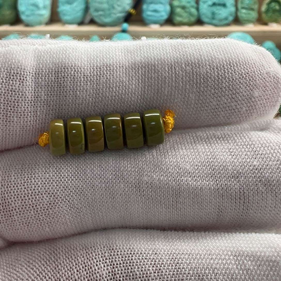 未镶嵌绿松石隔片6mm