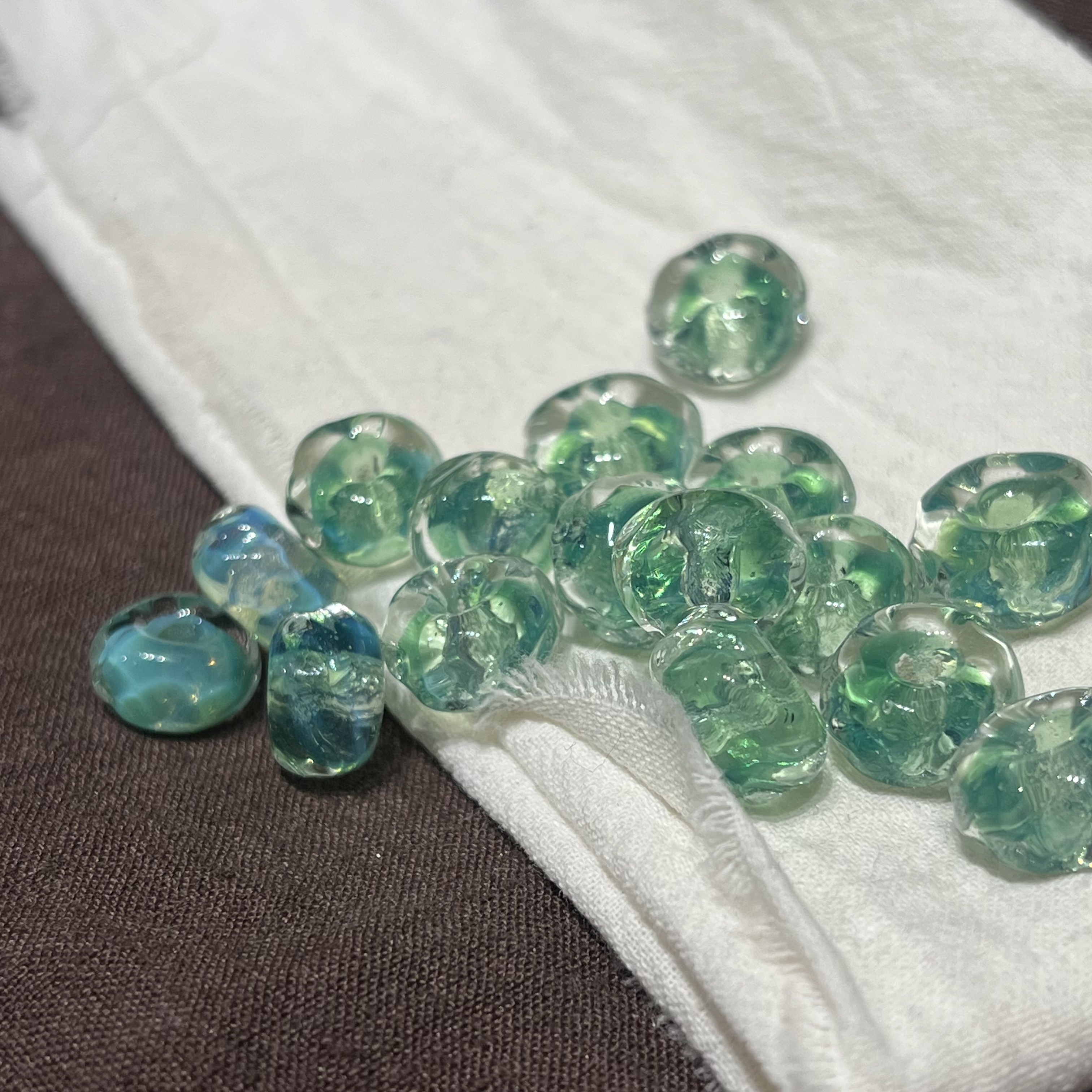 NU原创手工琉璃 扣号下单