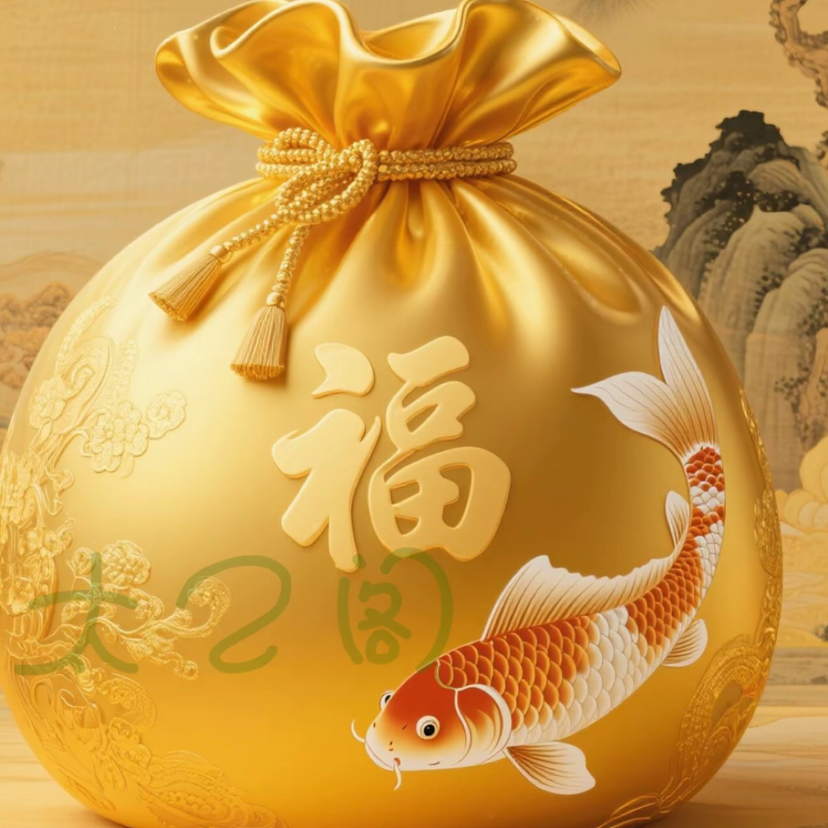 8号【太乙】姻1缘 生肖挂饰手机贴