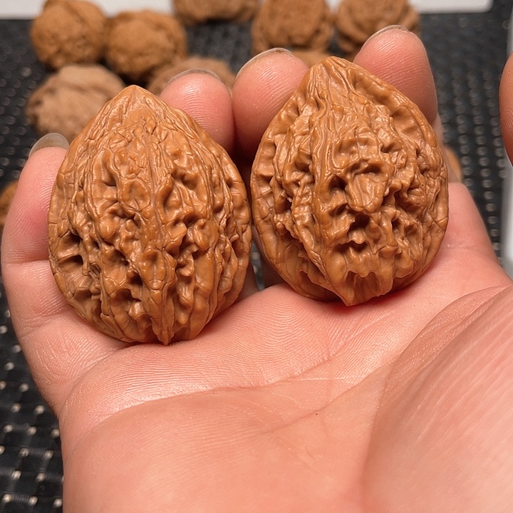 文玩核桃把件37大沽石