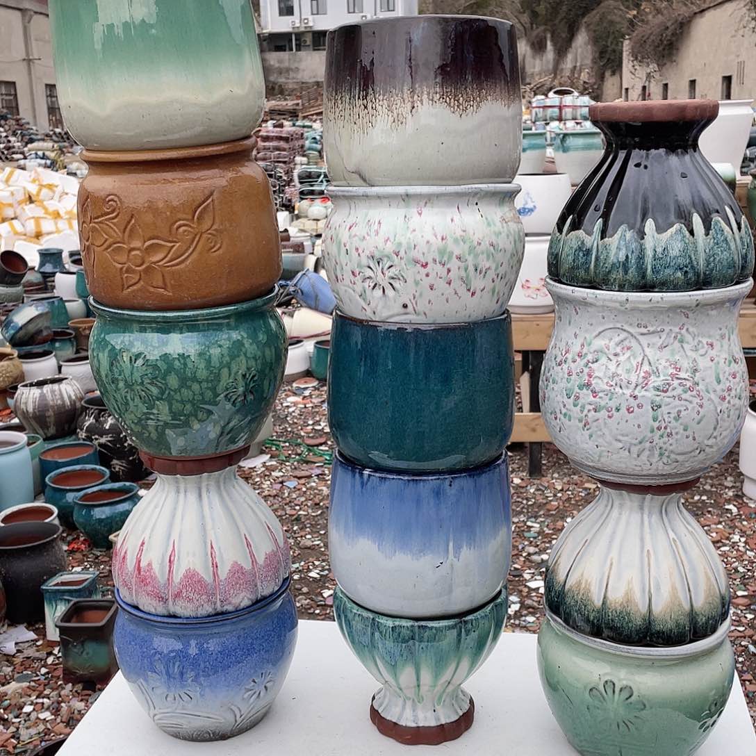 红陶王嫂花盆直播0221-512框