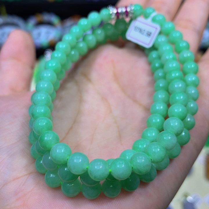 翡翠未镶嵌手链翡翠