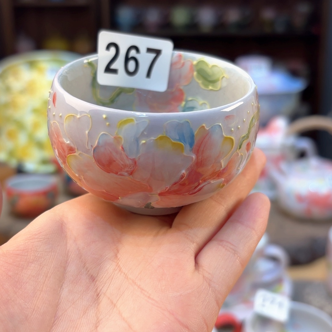 景德镇手绘高温釉下彩陶瓷茶具