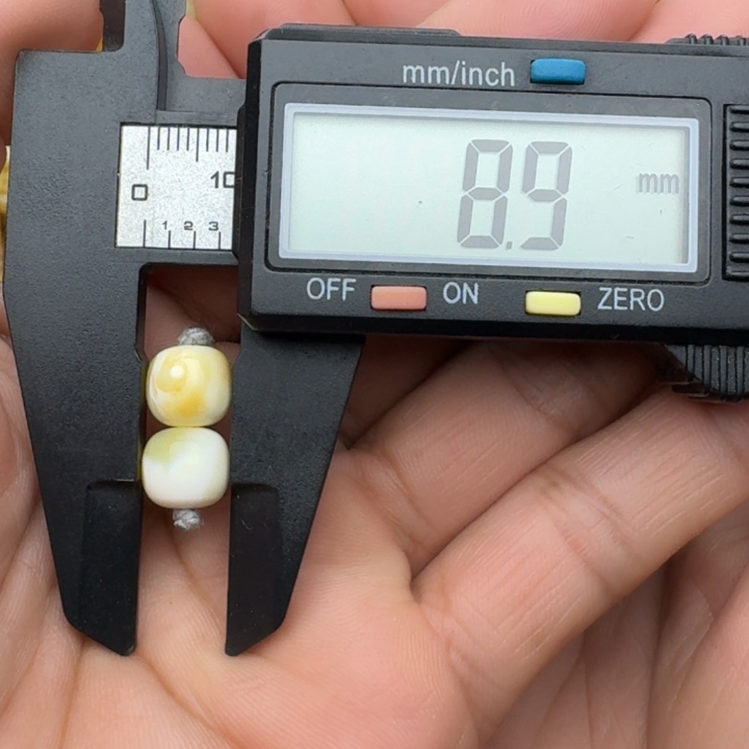 琥珀珠宝奇石未镶嵌天然蜜蜡白蜡老形珠