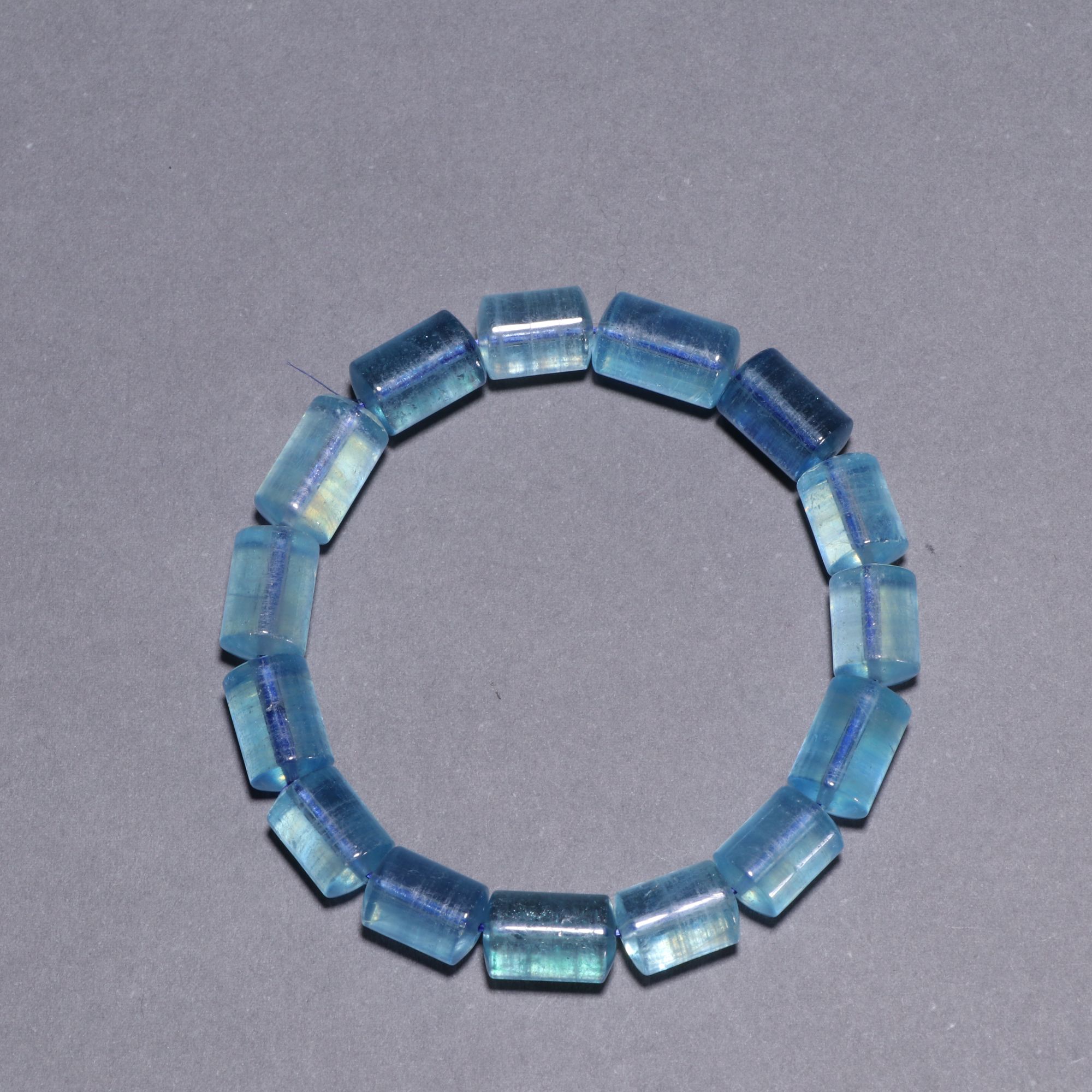 1230《承玺国际》创汇· 海蓝宝桶珠手串