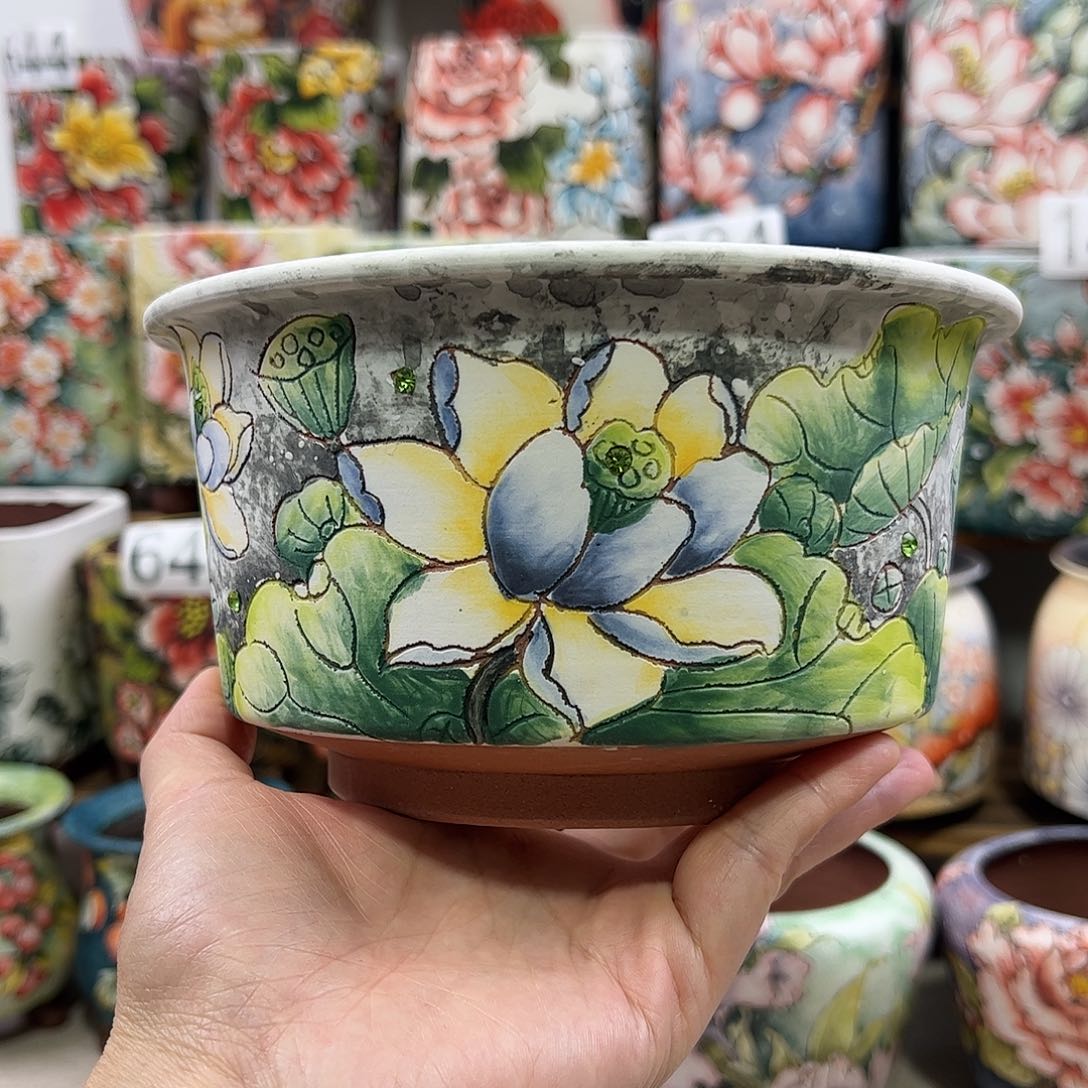 景德镇陶瓷花盆景德镇陶瓷花盆