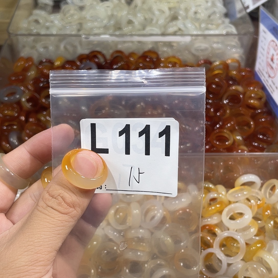 合金戒指玛瑙/玉髓111