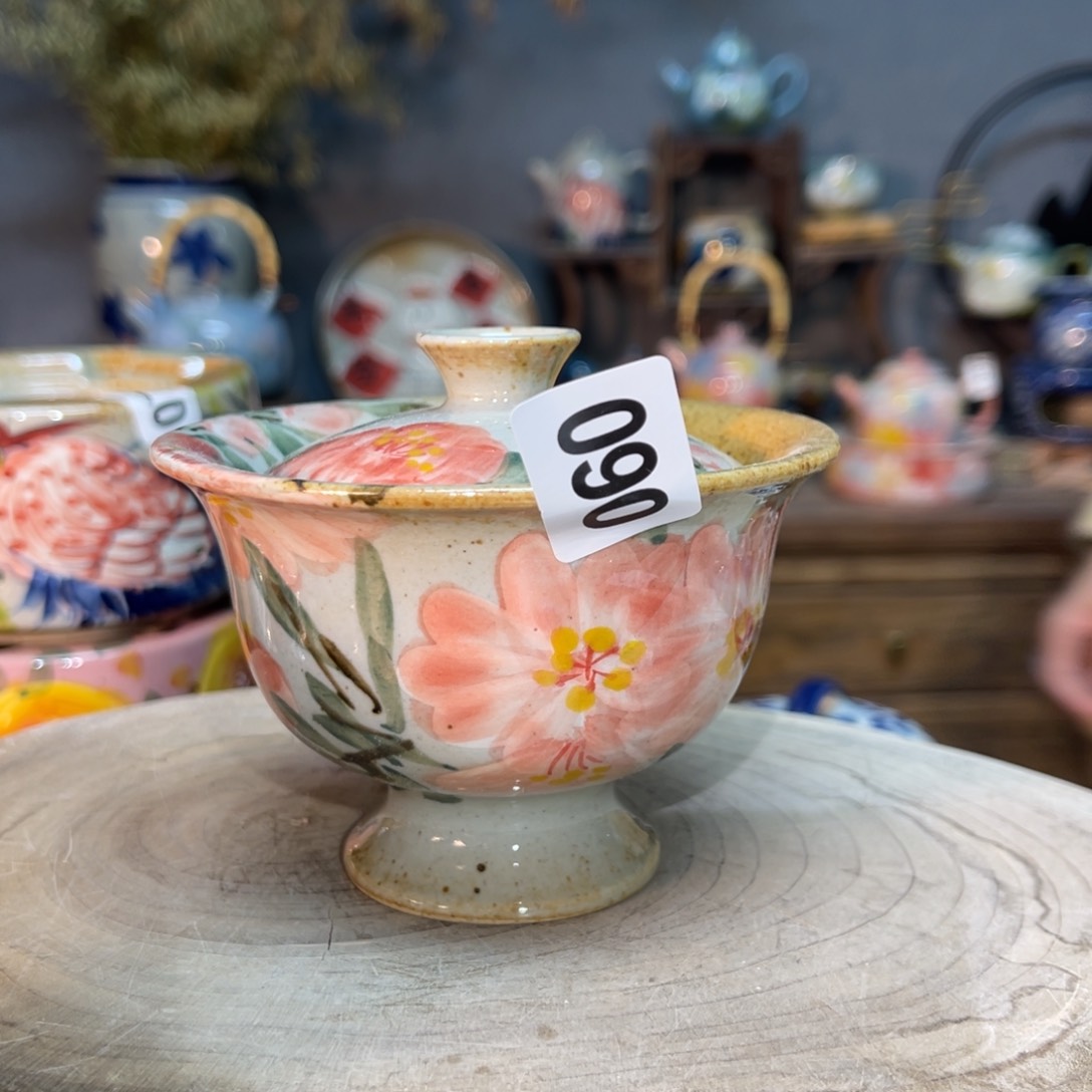 杯素浅陶瓷手工手绘