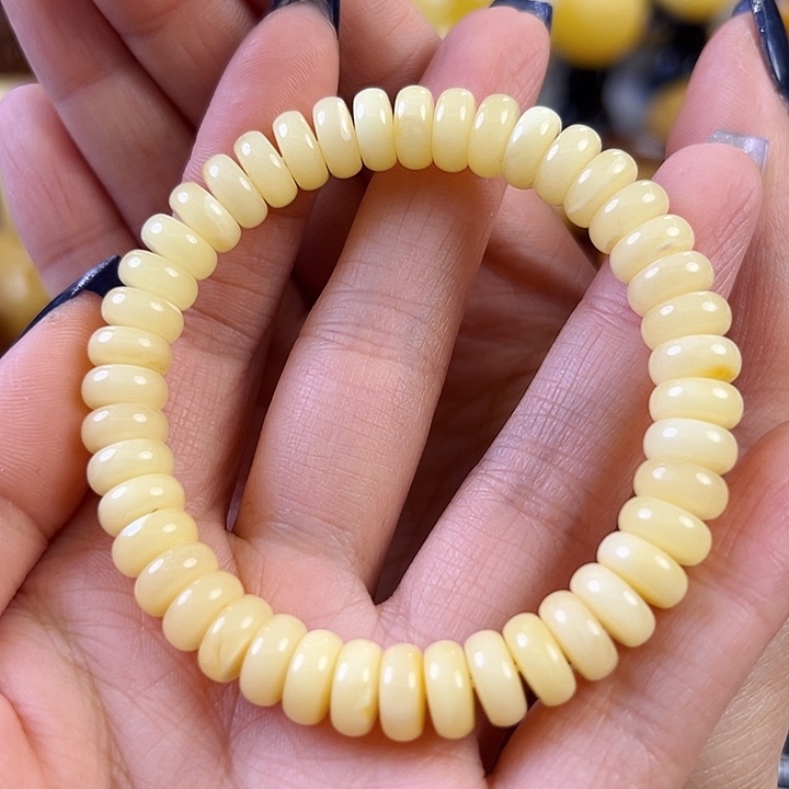 蜜蜡颈饰未镶嵌蜜蜡