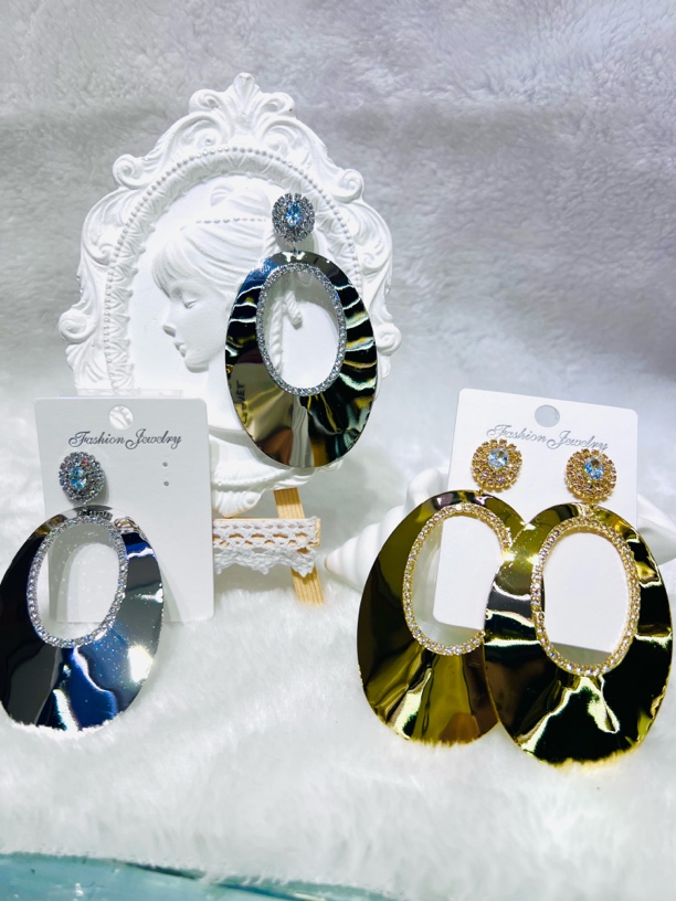 钛钢耳饰 太钢时尚百搭耳钉气质