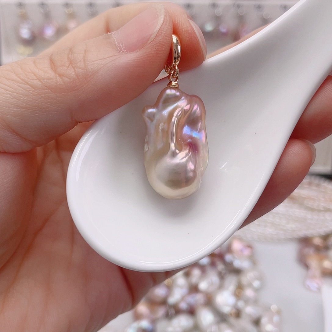 淡水珍珠未镶嵌颈饰