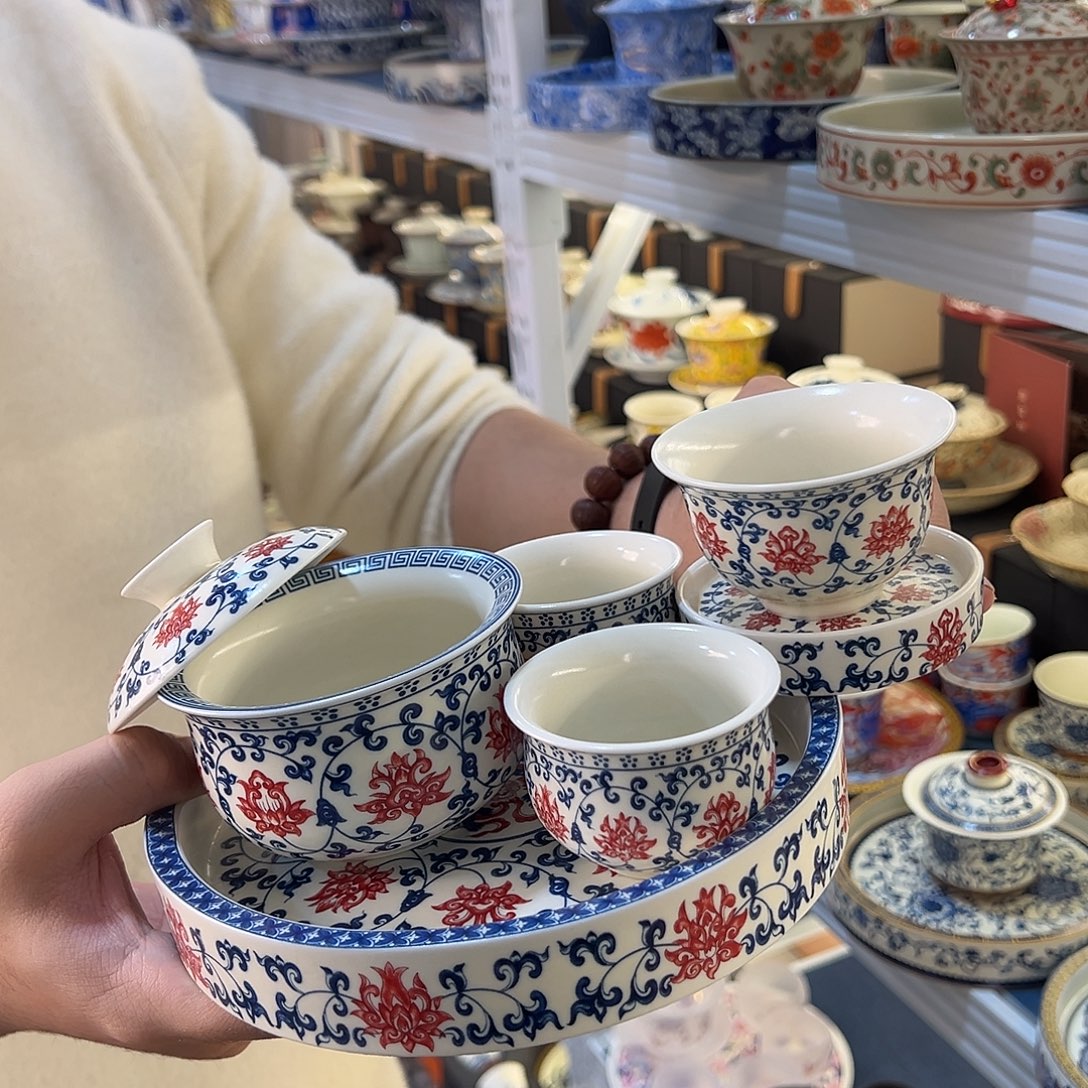 盖碗很漂亮我很喜欢