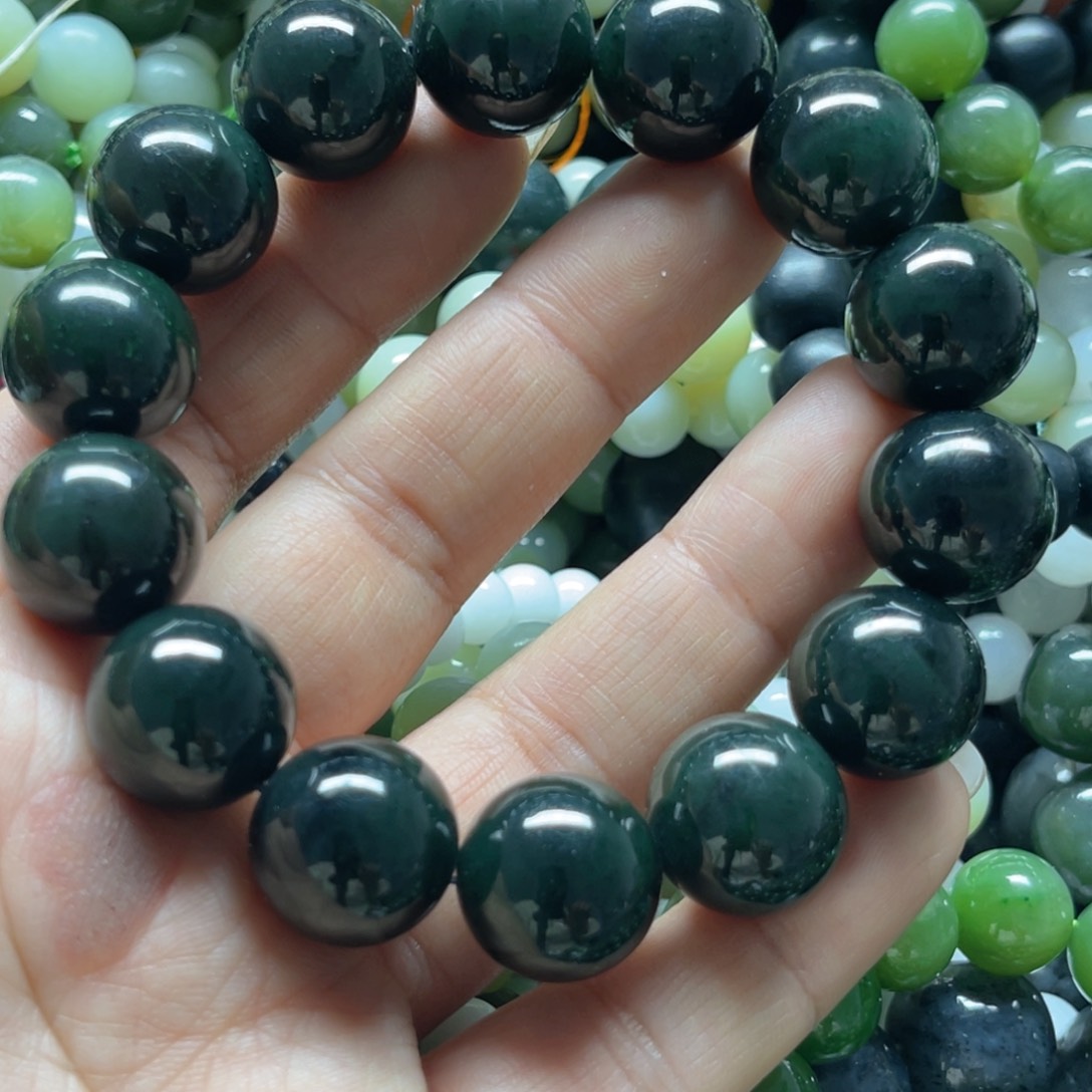 和田玉手链未镶嵌