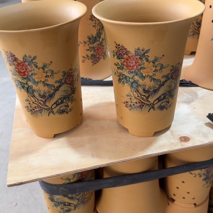 紫砂花盆 包邮包破损