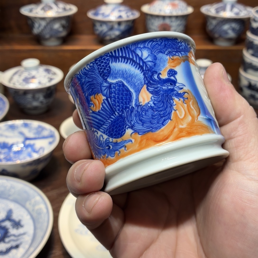 囍***景德镇纯手工手绘陶瓷
