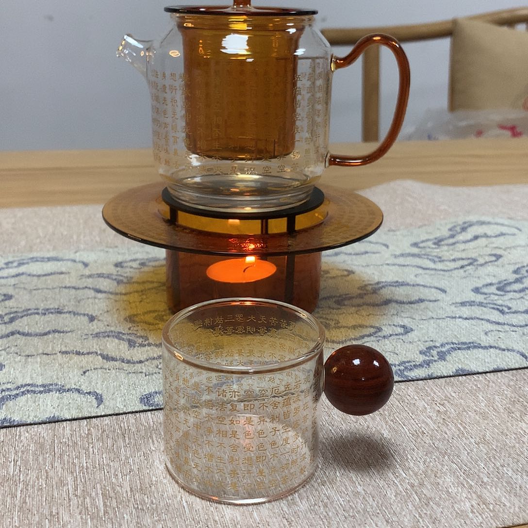 马***儿手工艺品琉璃一壶一炉一杯