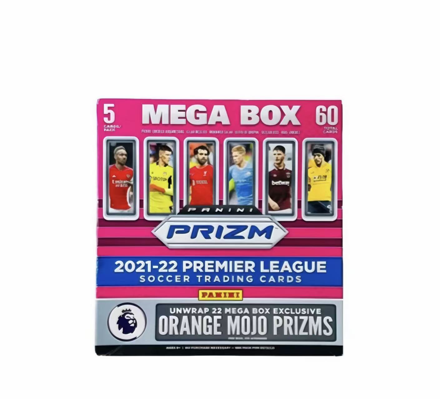  帕尼尼 21-22 英超 pz mega 橙mojo 足球 球星卡 盲盒 （代拆）