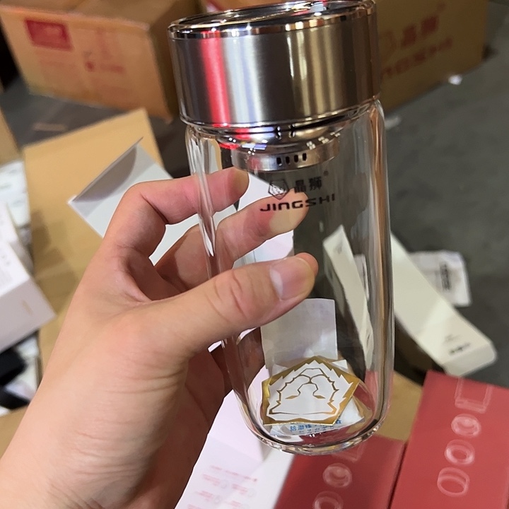 晶狮单层烫手380ml提环 鹅蛋杯 825-380本