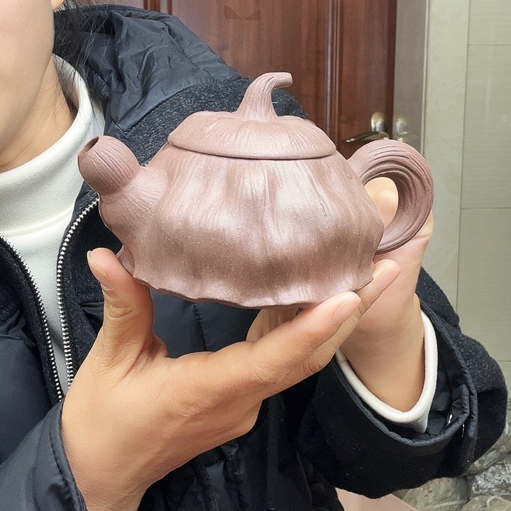 紫砂茶壶紫泥不挑220