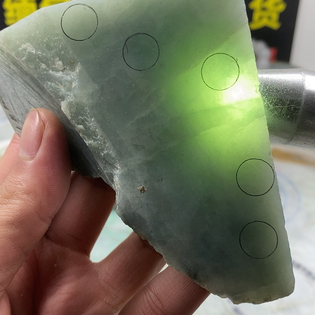 翡翠散珠天然缅甸翡翠a货1